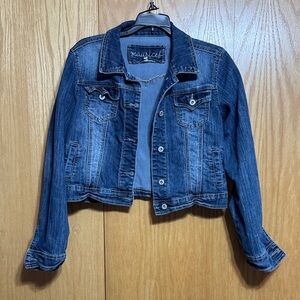 Maurices Dark Blue Denim Jacket